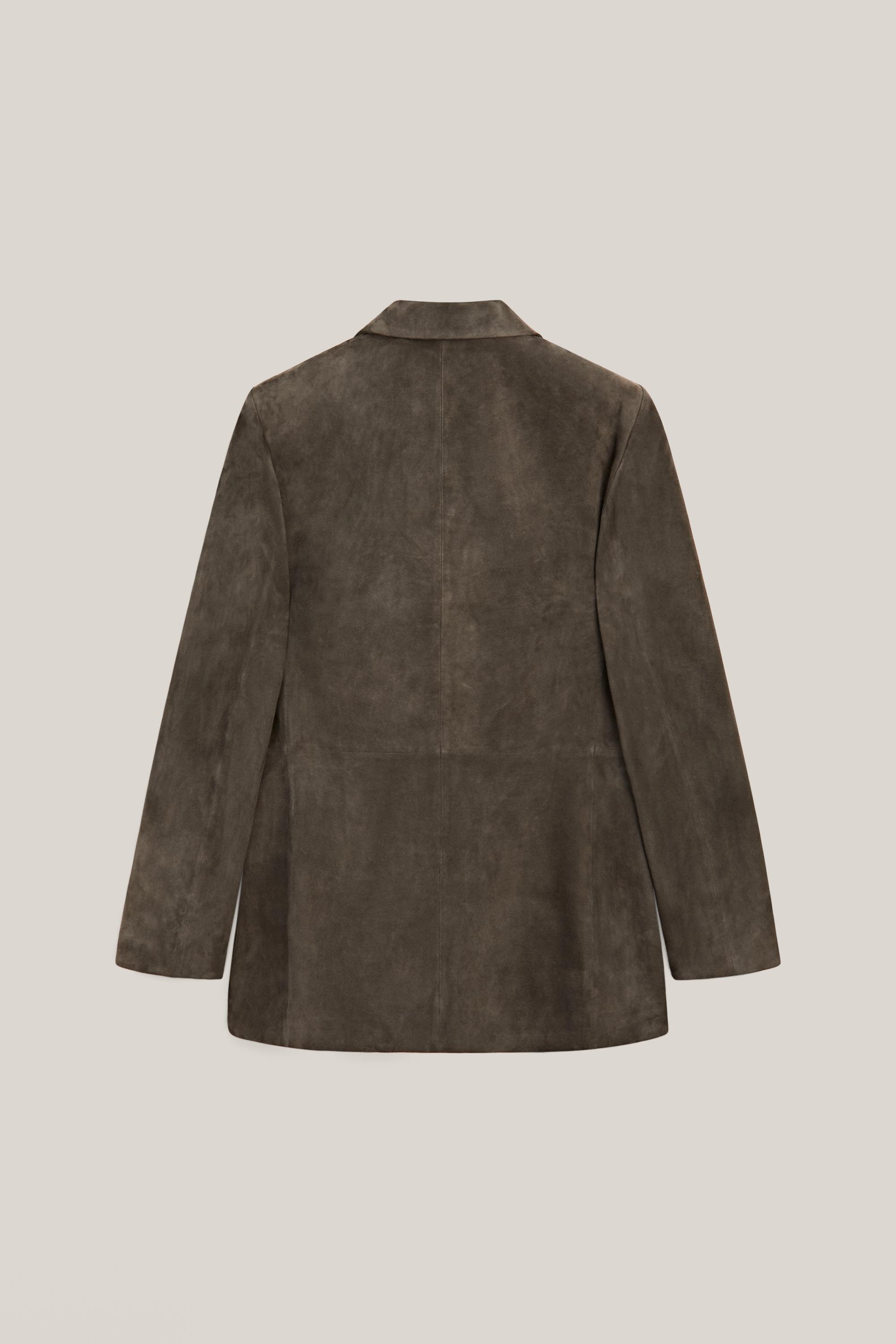 100% suede leather blazer - LIMITED EDITION